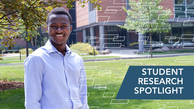 Manny Houndo - Student Research Spotlight