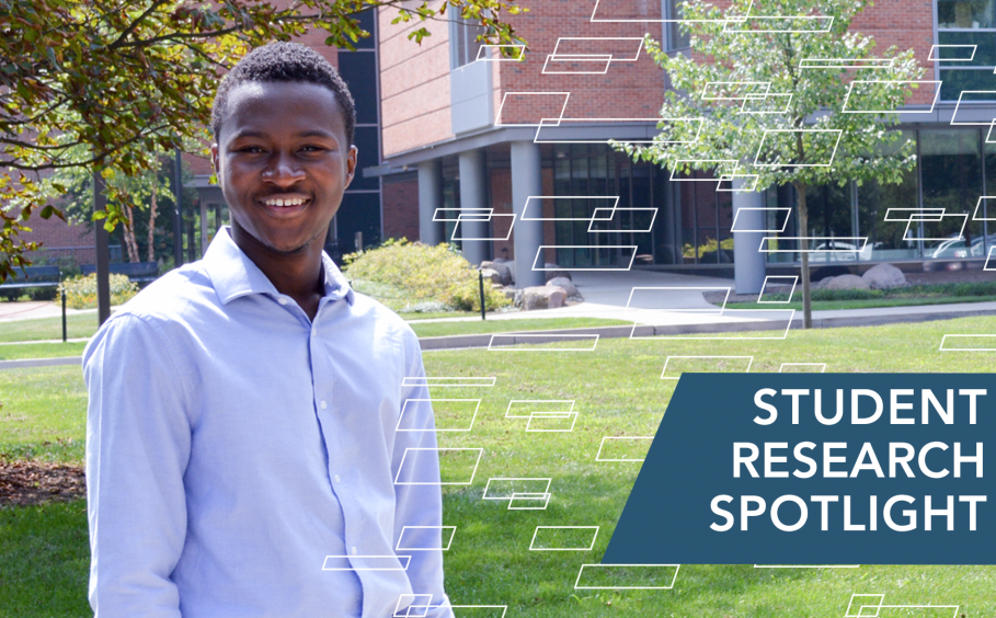Manny Houndo - Student Research Spotlight